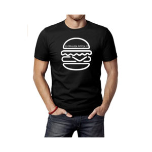 T-shirt negra - logo Elburgerlover